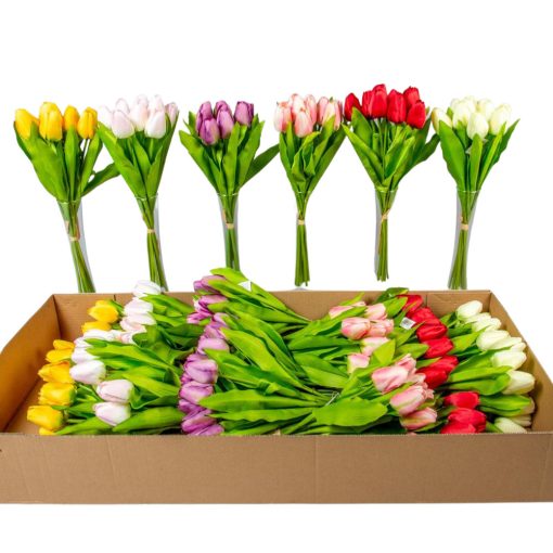 Tulipán, mű több színben 40cm