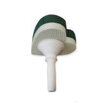 Szív nyeles virágcsokor alap tűzőhab - Victoria, 