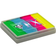 Diamond FX uv-neon csíkos arcfesték - Happy Birthday 50g