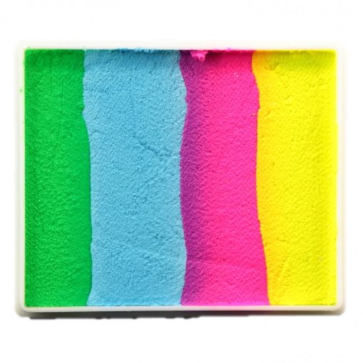 Diamond FX uv-neon csíkos arcfesték - Happy Birthday 50g