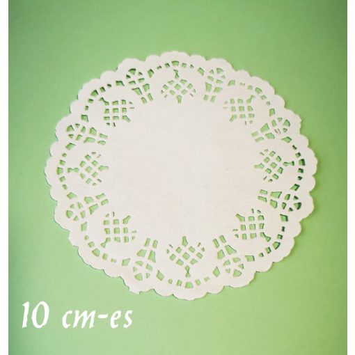 Torta papír, csipke - kerek, több méret 10 db/cs