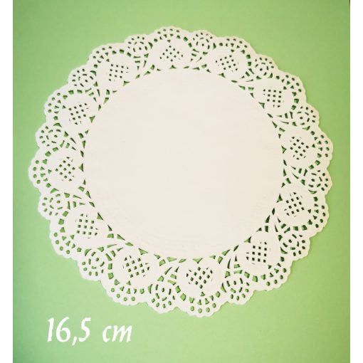 Torta papír, csipke - kerek, több méret 10 db/cs