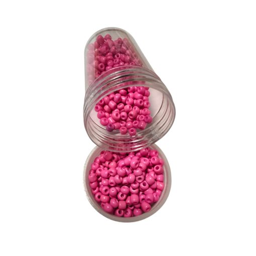 Kásagyöngy - matt 20g pink 2 mm