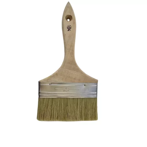 5 hüvelykes (125 mm) extra széles fanyelű laposecset nagy felületek festéséhez