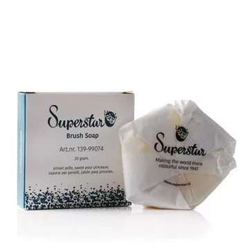 Ecset tisztító szappan - Superstar 20 gramm