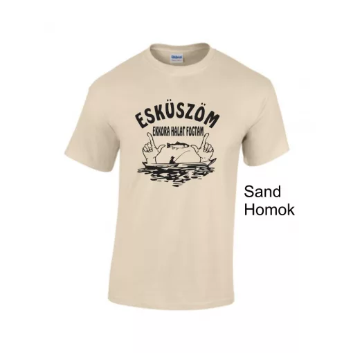 Póló - Esküszöm ekkora  halat fogtam