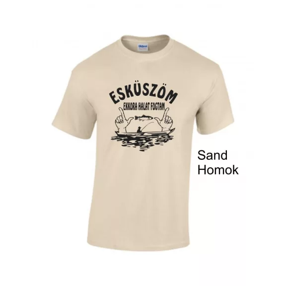 Póló - Esküszöm ekkora  halat fogtam