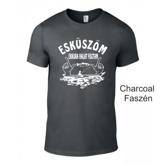 Póló - Esküszöm ekkora  halat fogtam