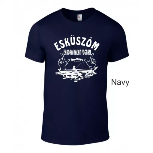 Póló - Esküszöm ekkora  halat fogtam