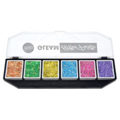 VIVID Glitter csillámkrém Brilliant 6 színű paletta