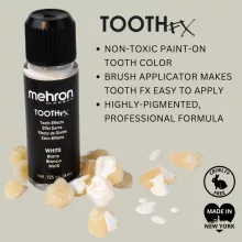 Mehron Tooth FX - Fog festék Fehér