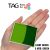TAG csíkos arcfesték LIGHT GREEN & MEDIUM GREEN 50gr