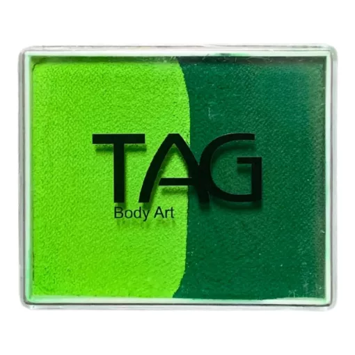 TAG csíkos arcfesték LIGHT GREEN & MEDIUM GREEN 50gr