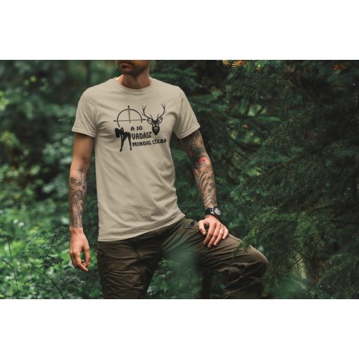 Vicces vadász póló – Kényelmes viselet természetjáróknak és vadászoknak