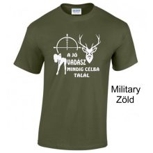 Vicces vadász póló – Kényelmes viselet természetjáróknak és vadászoknak