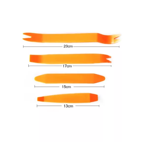 Autós kárpit és patent szerelő készlet 4db/cs