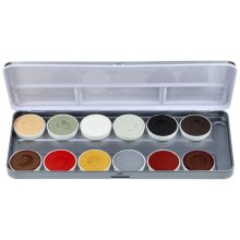 Superstar 12 színű arcfesték készlet -  FEARSOME FACES by Matteo Arfanotti