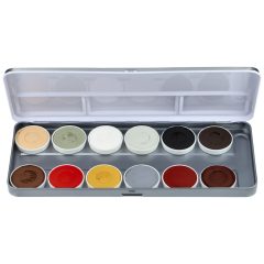   Superstar 12 színű arcfesték készlet -  FEARSOME FACES by Matteo Arfanotti