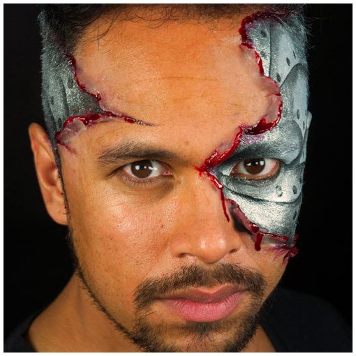 Grimas Metal Silver arcfesték 2,5 ml 701