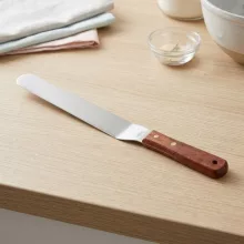 Rozsdamentes konyhai kenőkés és spatula süteményekhez, 26,5 x 3 cm