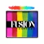 Fusion csíkos arcfesték Bright Rainbow 50g
