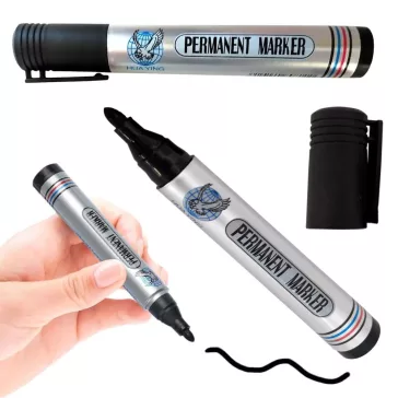 Fekete Permanent Marker