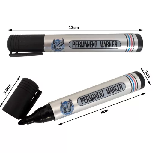 Fekete Permanent Marker