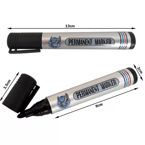 Fekete Permanent Marker