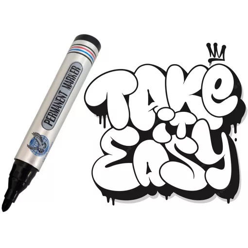 Fekete Permanent Marker