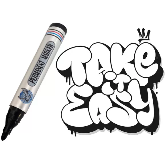 Fekete Permanent Marker