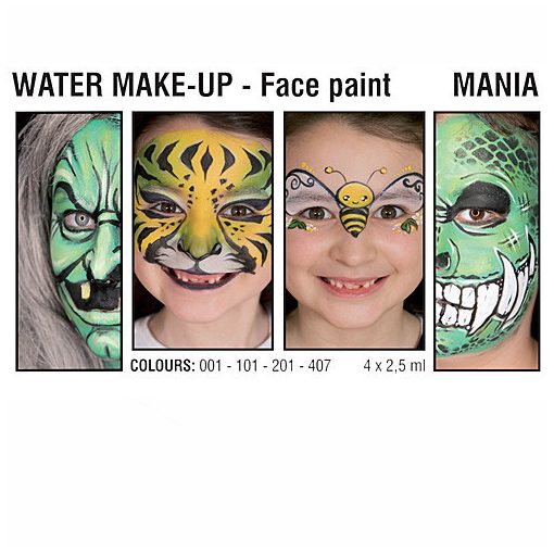Grimas 4 színű arcfestő készlet Mania
