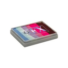 Diamond FX uv-neon csíkos arcfesték - Party Butterfly 50g