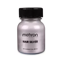 Mehron Hair Silver Ecsettel Ezüst hajszínező (30 ml)