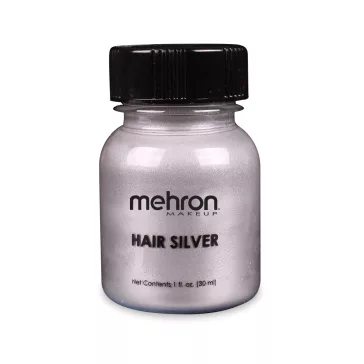 Mehron Hair Silver Ecsettel Ezüst hajszínező (30 ml)