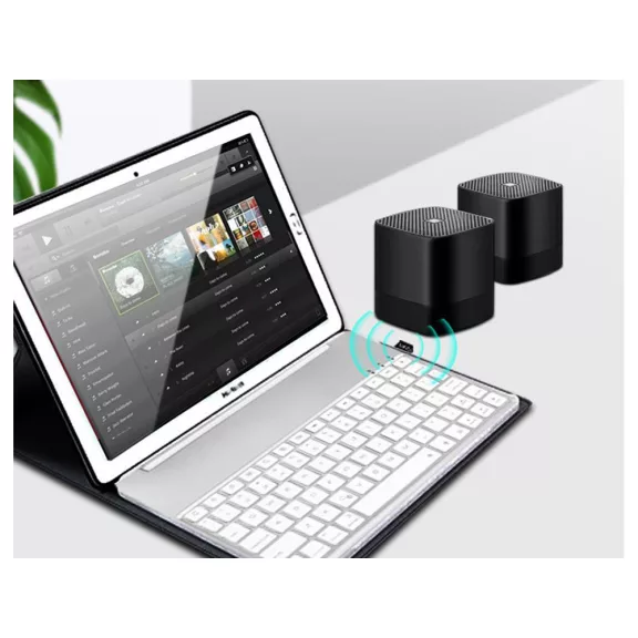 Kompakt fekete Bluetooth 5.0 USB adapter 20 méteres hatótávval PC-hez