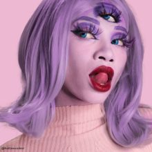 Mehron Paradise Makeup AQ Pastel Mauve (40 g) – Pasztell mályva arcfesték, vízbázisú testfesték