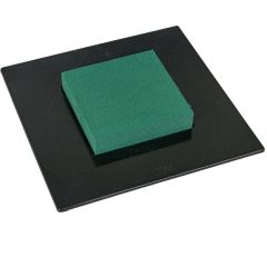 Ikebana négyzet oázis tűzőhab fekete vagy fehér tálban