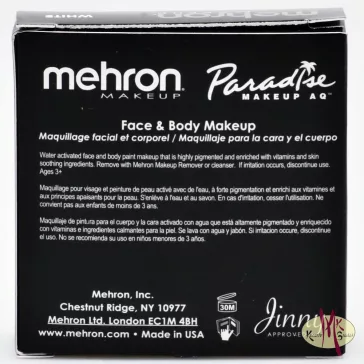   Mehron Paradise - Gyöngyház babakék arcfesték 40g "Brillant Baby Blue"