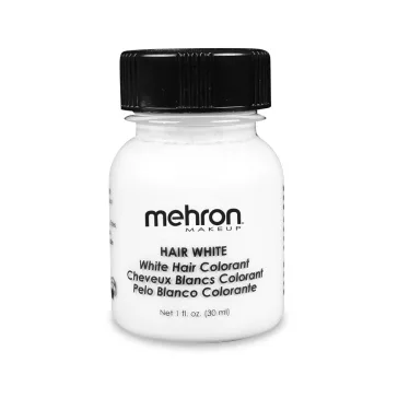 Mehron Hair White Ecsettel Fehér hajszínező 30 ml