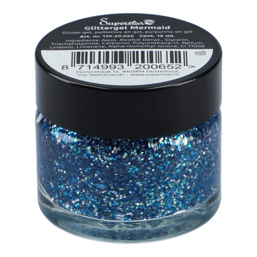 Superstar csillámzselé Mermaid 15ml