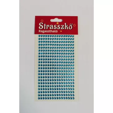 Strasszkő öntapadós 5 mm 352 db-os - Több színben