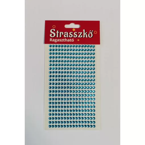 Strasszkő öntapadós 5 mm 352 db-os - Több színben
