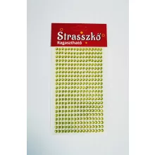 Strasszkő öntapadós 5 mm 352 db-os - Több színben