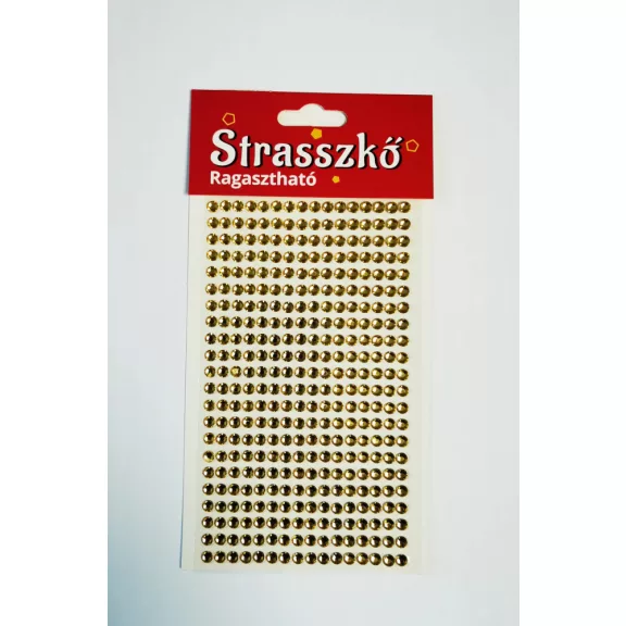 Strasszkő öntapadós 5 mm 352 db-os - Több színben