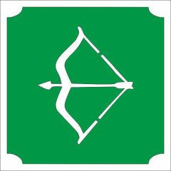 Csillámtetoválás sablon - Csillagjegyek Nyilas 484