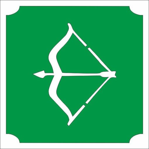 Csillámtetoválás sablon - Csillagjegyek Nyilas 484