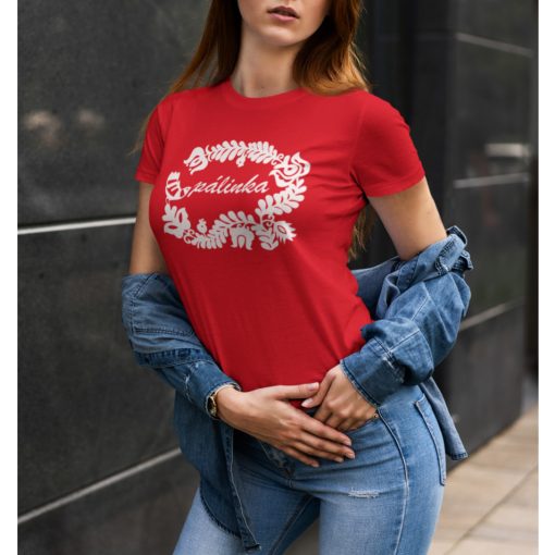 Magyar motívumos pálinka póló – Vicces ajándék pálinkakedvelőknek