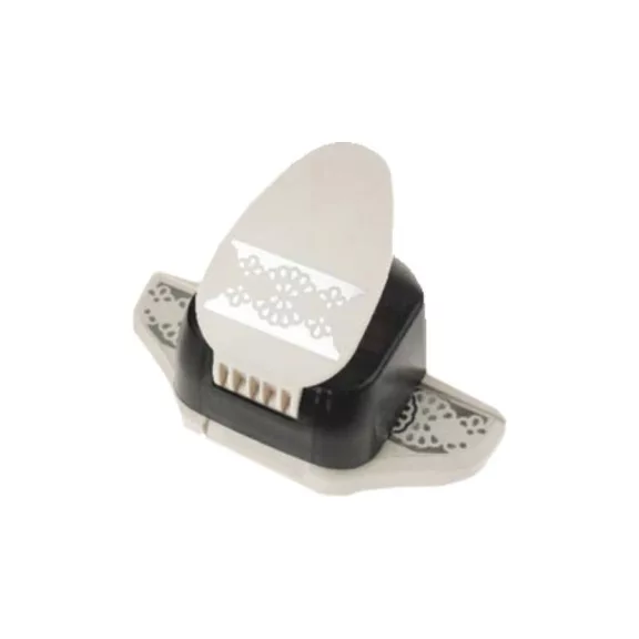 Formalyukasztó bordűr, nagy 2 in 1 doily 25x50mm