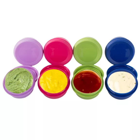Szósz és Mártás Tároló Doboz szett 80ml, 8 db-os