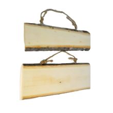 FA SZELET TÉGLALAP JUTA AKASZTÓVAL